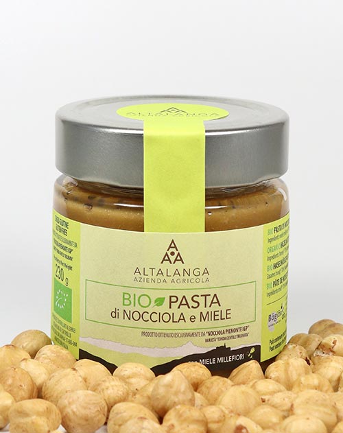 Haselnussmus mit Akazienhonig - Bee Baruè - Cascina Barroero 200g – Bild 2