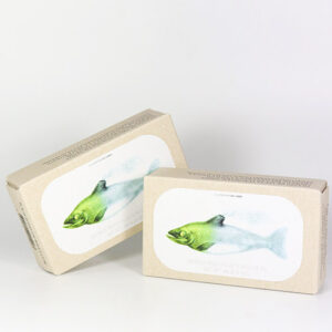 Geräucherte Forellenfilets in Olivenöl, Portugal