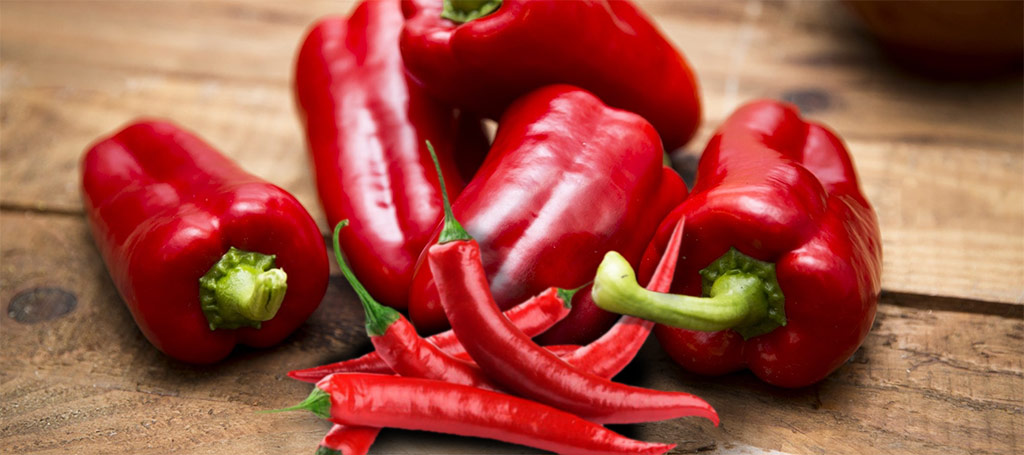 Paprika und Chili Paprika Chili