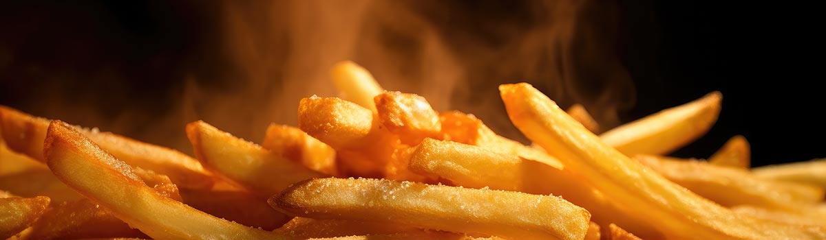 French Fries mit dänischem Rauchsalz French Fries mit dänischem Rauchsalz