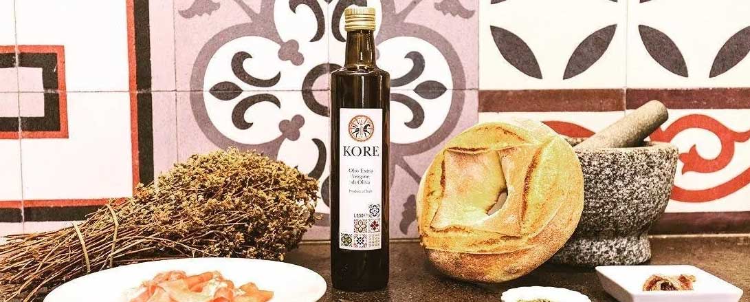 KORE - Olio Extra Vergine di Oliva (Sizilien). Heraussragendes Olivenöl aus Sizilien. Great Taste Award 2018, 500ml