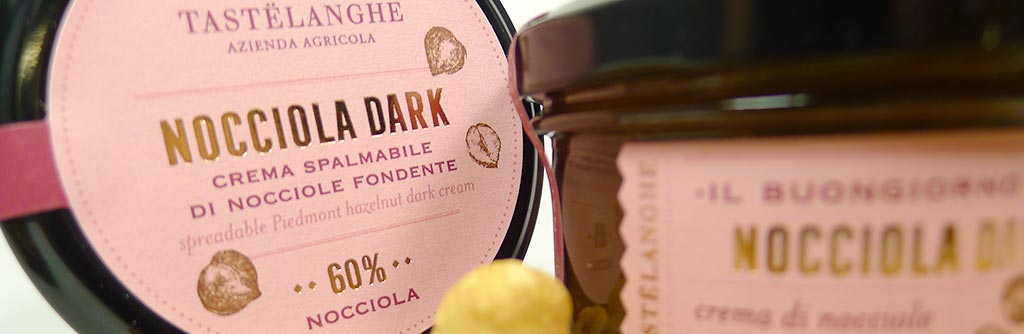 Crema Nocciola Fondente Tastelanghe Crema Nocciola Fondente Tastelanghe