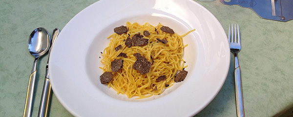 Tajarin mit Trüffel Tajarin mit Trüffel